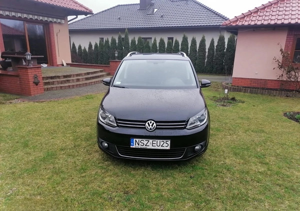 Volkswagen Touran cena 39900 przebieg: 149200, rok produkcji 2013 z Szczytno małe 154